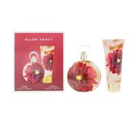 Ellen Tracy Dream Florals Red Dahlia Photobox 2 Piece Gift Set For Women