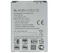 ELLENNE Batería compatible con LG BL-41ZH L50 Leon Joy K5 Dual LTE D290N 1900 mAh