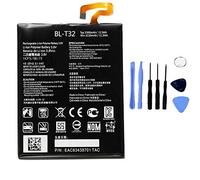 ELLENNE Batería para LG G6 BL-T32 H870 3300 mAh con kit de desmontaje | Batería para LG G6 / BL-T32 H870 de 3300 mAh - Nueva con kit de herramientas para el desmontaje