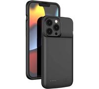 ELLENNE - Funda con batería integrada compatible con iPhone 13/13 Pro 6.1" Funda recargable slim fina 4800 mAh