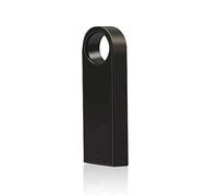 ELLENNE Pendrive USB metal llave negro 32 GB llavero memoria A01