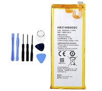 Ellenne Store - Batería compatible con Huawei Ascend G7 HB3748B8EBC de alta capacidad, 3000 mAh, con kit de montaje incluido