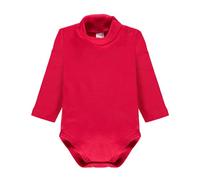 Ellepi 1 unidad Body 2800 de manga larga cálido de algodón para bebé con cuello alto para niña niño meses años., rojo, 12 Months
