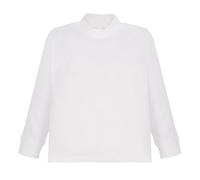 Ellepi 1 pieza camiseta de cuello alto niño niña manga larga CE7596 cálido algodón., Color blanco., 8 años