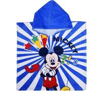 Ellepi Albornoz de playa poncho bebé Disney niña rizo algodón Minnie Mouse pequeña sirena Cars, Topolino Royal, Talla única
