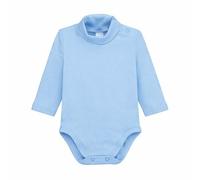 Ellepi Body de manga larga cálido algodón recién nacido cuello alto niña niño meses años blanco crema rojo azul gris negro azul, cielo, 4 años