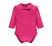 Ellepi body de niña con cuello alto de manga larga en algodón cálido, fucsia, 6 meses