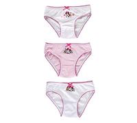 Ellepi Bragas niña Minnie Slip íntimo Bragas Disney niña 2 3 4 5 6 7 8 9 10 11 años niña algodón niñas suave elástico colores niños regalo cumpleaños ropa, Minnie., 4- 5 Años