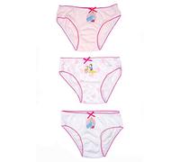 Ellepi Bragas para niña, Princesa, Calzoncillos de Disney, 2, 3, 4, 5, 6, 7, 8, 9, 10, 11 años, niña de algodón, Suave elástico, Colores para niños, Regalo de cumpleaños, Ropa, 6-7 años, Talla Unica