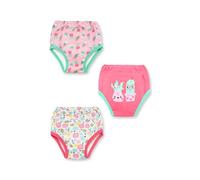 Ellepi Braguitas de Aprendizaje 100% Algodón, Pack de 3 Braguitas de Entrenamiento para Niño y Niña con Refuerzo Absorbente Impermeable, Aprendizaje para Ir al Baño (Cactus 2a)