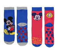 Ellepi Calcetines antideslizantes Disney Minnie Mickey Niño Niña Años Meses Niña Algodón Recién Nacido Invierno Niño Niño Bebé Calcetines Caliente Calcetín Regalo, Mickey Mouse, 2-3 anni