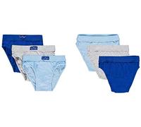 Ellepi Calzoncillos para niño, de algodón elástico, Paquete de 6 Unidades, Color Liso, fantasía Tipo bóxer, Ropa Interior para niño, 2-3-4-5-6-7-8-9-10-11-12-13-14, elásticos, Color Liso. 11-12 años