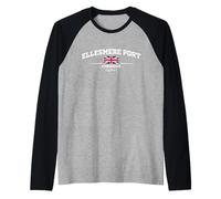 Ellesmere Port England Camiseta Manga Raglan