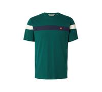 ELLESSE Camiseta 'Caserio' navy / verde oscuro / blanco M navy / verde oscuro / blanco