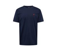 ELLESSE Camiseta 'Cassica' navy / naranja / rojo, Talla M