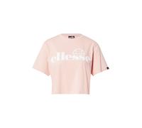 ELLESSE Camiseta 'Silo' rosa / blanco L rosa / blanco