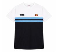 Ellesse Camiseta Venire, blanco, azul, negro, ropa casual, Blanco/azul/negro, L