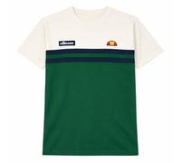 Ellesse Camiseta Venire, blanco roto, verde oscuro, Blanco roto/verde oscuro, L