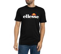 ELLESSE Camiseta negro / blanco L negro / blanco