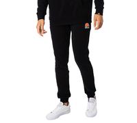 Ellesse de los hombres Joggers con logo de Ovest, Negro