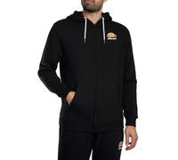 Ellesse de los hombres Sudadera con capucha con logo, Negro