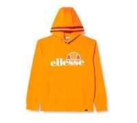 ELLESSE EHM919CO2-228 HOODIE Sweatshirt Men ORANGE POPSICLE M
