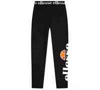 Ellesse Fabi Leggings Leggins, Niñas, Black, 12/13 años