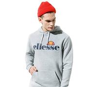 ELLESSE Sudadera 'Gottero' azul noche / gris moteado / mandarina / granadina, Talla XL