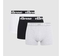 ELLESSE Calzoncillo boxer gris / negro / blanco, Talla XXL