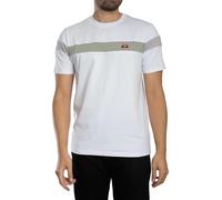 Ellesse Hombre Camiseta Caserío, White/Sage, S
