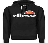 Ellesse Hombre Sudadera con Capucha Y Cremallera SL Gottero, Black, L