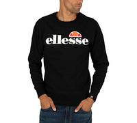 Ellesse Hombre Sudadera, Negro, M