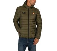 Ellesse Lombardy Padded Jacket Abrigo, Hombre, Khaki, S
