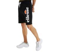Ellesse Pantalones Cortos de Forro Polar Bossini, Negro
