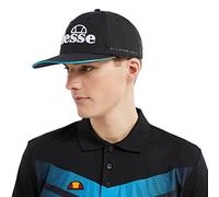 Ellesse Masculina Pineta Peak Peak Béisbol 3D Capa Gorra Golf Bordada - Negro