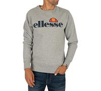 Ellesse SL Succiso Sweatshirt Sudaderas, Hombre, Grey Marl, L