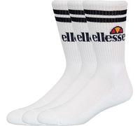 ellesse Socks - Calcetines (3 unidades), Blanco, 43-46