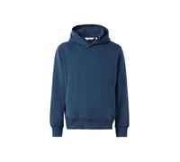 Ellesse Sudadera con capucha para hombre Leonardo con logotipo bordado, 100% algodón Terry Classic Fit, Dress Blue, M