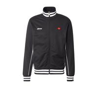 ELLESSE Sudadera con cremallera 'Milan' negro / blanco M negro / blanco