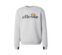 ELLESSE Sudadera 'Corvaro' gris moteado / naranja / rojo / negro L gris moteado / naranja / rojo / negro