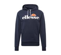 ELLESSE Sudadera 'Gottero' azul oscuro / naranja / rojo / blanco, Talla S