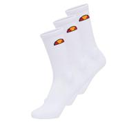 ellesse Tisbi 3 Pack Sock Calcetines, Blanco, 12-14 Unisex Adulto
