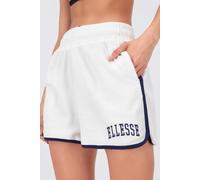 Ellesse Toalla - Blanco - Pantalón Corto Cintura Alta Mujer talla L