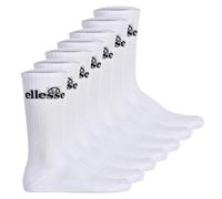 Ellesse Trego Sport - Calcetines deportivos unisex (7 pares), Blanco, 42-44