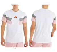 Ellesse Vallone Camiseta Icónica Logo Retro Top Con Máximo Confort Bnwt M