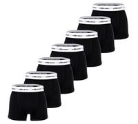 Ellesse Yema Calzoncillos tipo bóxer para hombre, paquete de 7 unidades, con logotipo, sin bragueta, algodón elástico