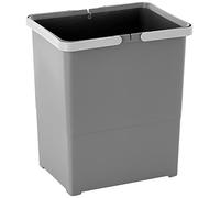 Elletipi Funda de Cubo con Mango para Cubo de Basura Ecofil H34, Gris