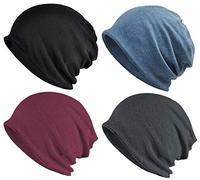 ELLEWIN Gorro de algodón holgado Hip-Hop, suave, ligero, para correr, para adultos, se puede llevar también ceñido, para hombres y mujeres, Medium