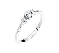 Elli Anillo de Compromiso Solitario Mujer Plata - 0611112514_56
