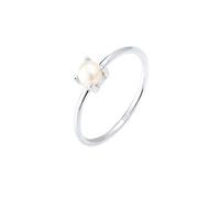 Elli Anillo de perlas de agua dulce filigrana plata 925 0611512916, 56, Corte facetado
